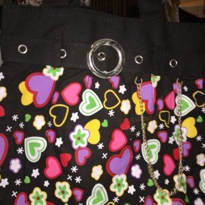 PURSE HANDBAG TOTE CUTE HEARTS STARS LADIES PURSES